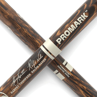 ProMark BYOS FireGrain Hickory Drumstick, Wood Tip (TXDCBYOSW-FG)