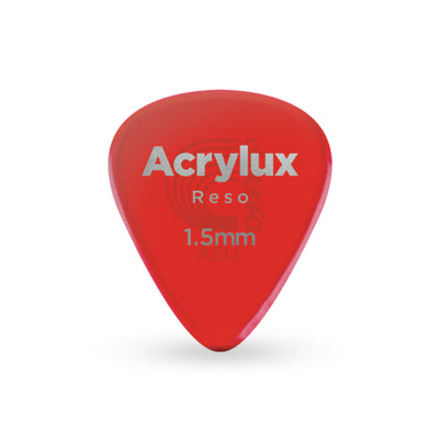 D'Addario Acrylux Reso Guitar Picks 1.5MM, Standard, 3-Pack (1AR7-03)