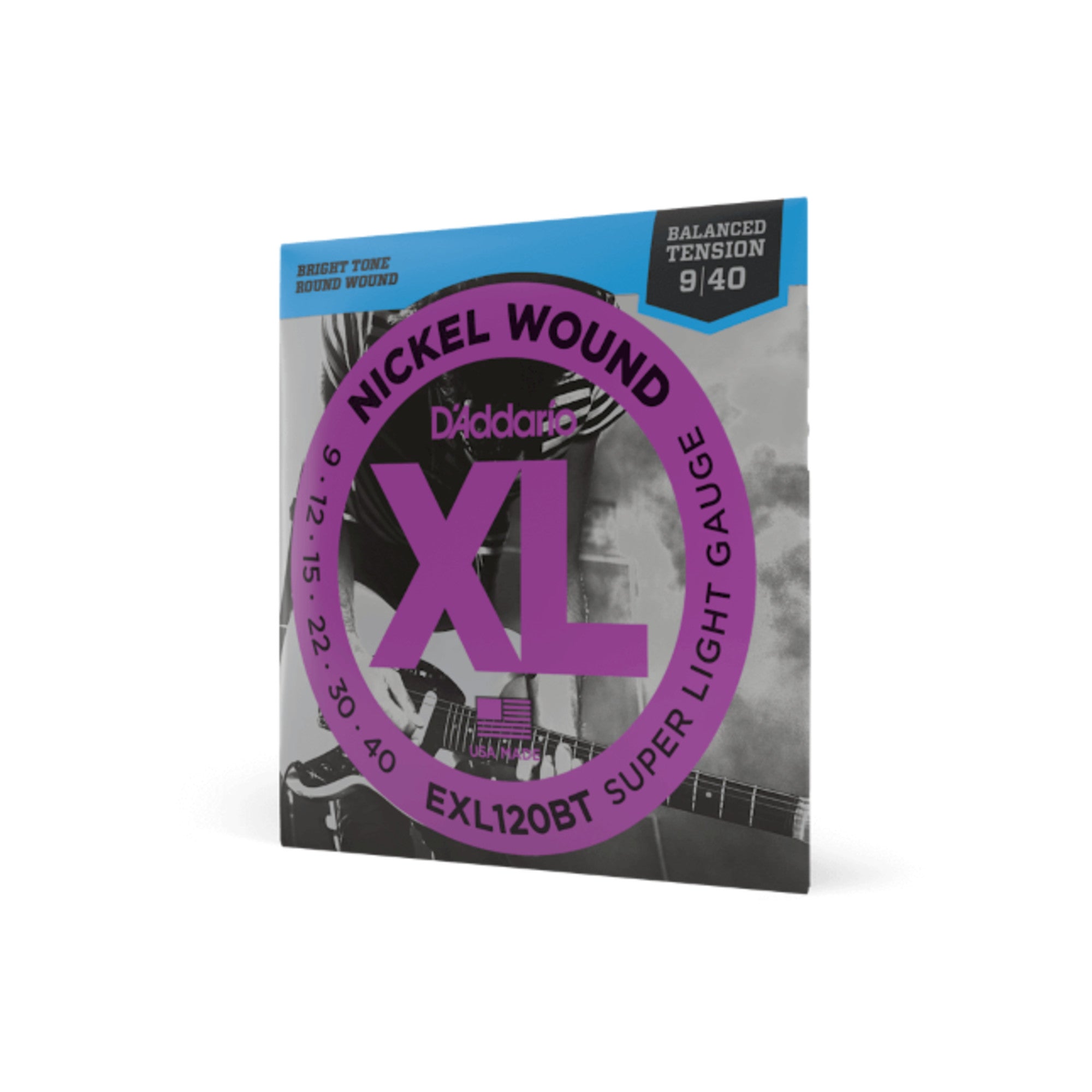 D'Addario Nickel Wound Electric Guitar Strings, Balanced Tension Super – Interst