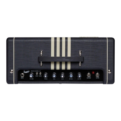 Supro 1822RBC Delta King 12 Tube Guitar Combo Amplifier - Black & Cream
