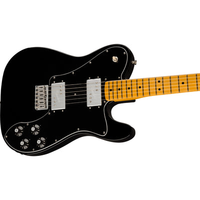 Fender American Vintage II 1975 Telecaster Deluxe Electric Guitar, Black (0110332806)
