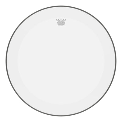 Remo P3-1322-C2 22" Powerstroke P3 Clear Bass Drum Head with Falam Patch
