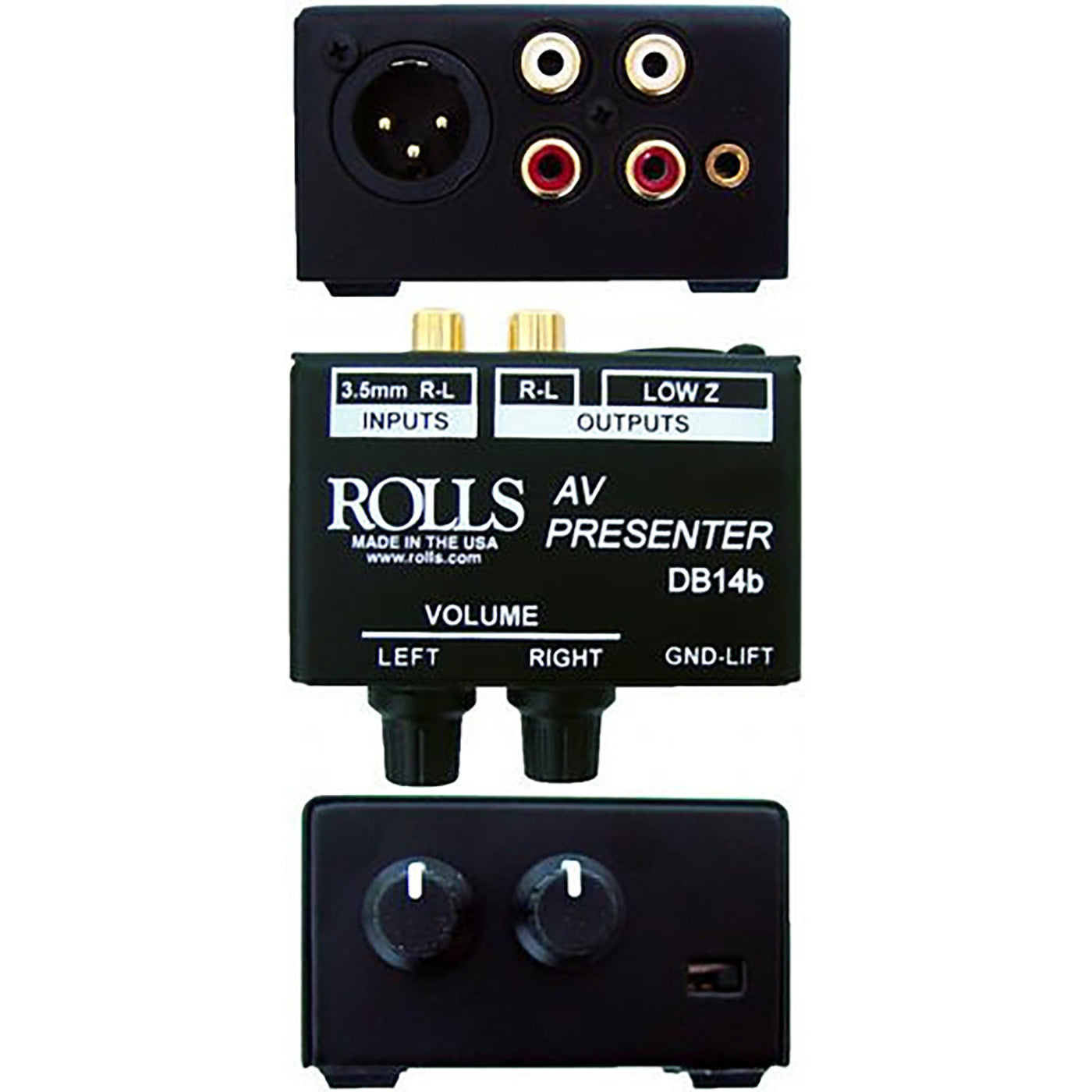Rolls AV Presenter Stereo Patch DI