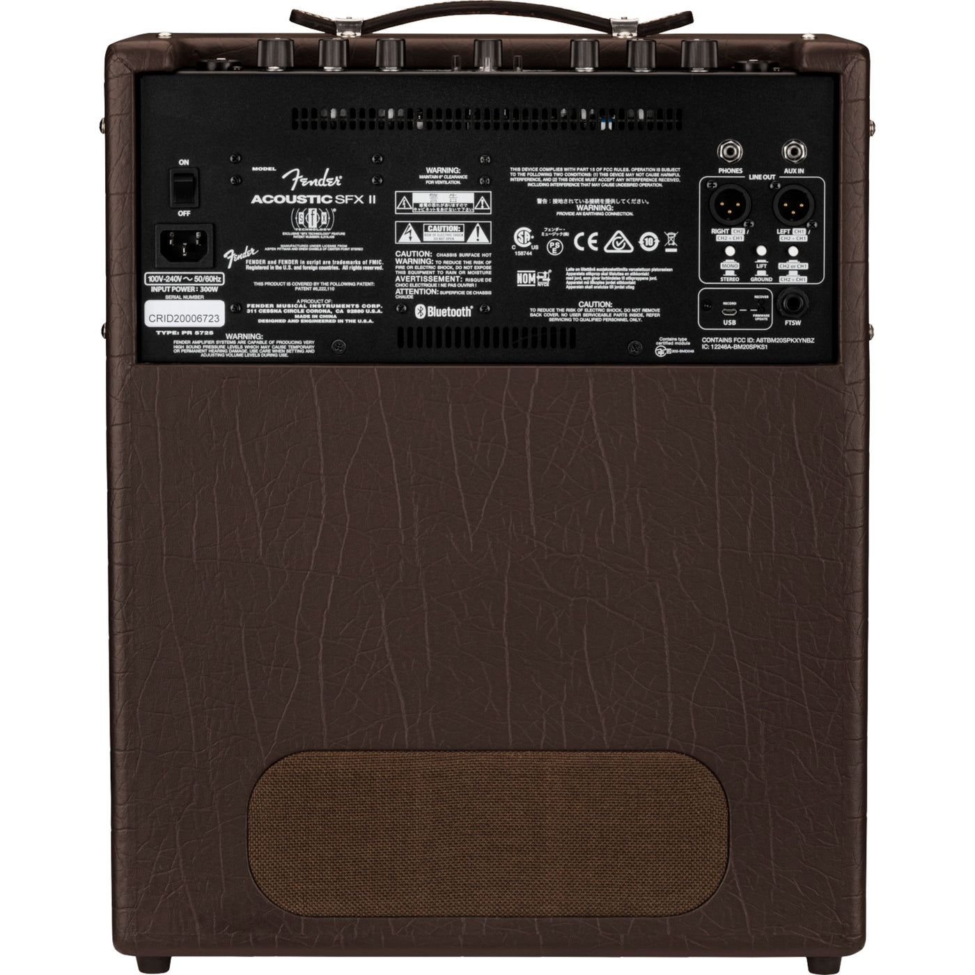 Fender Acoustic SFX II 200W Acoustic Amplifier (2314500000)