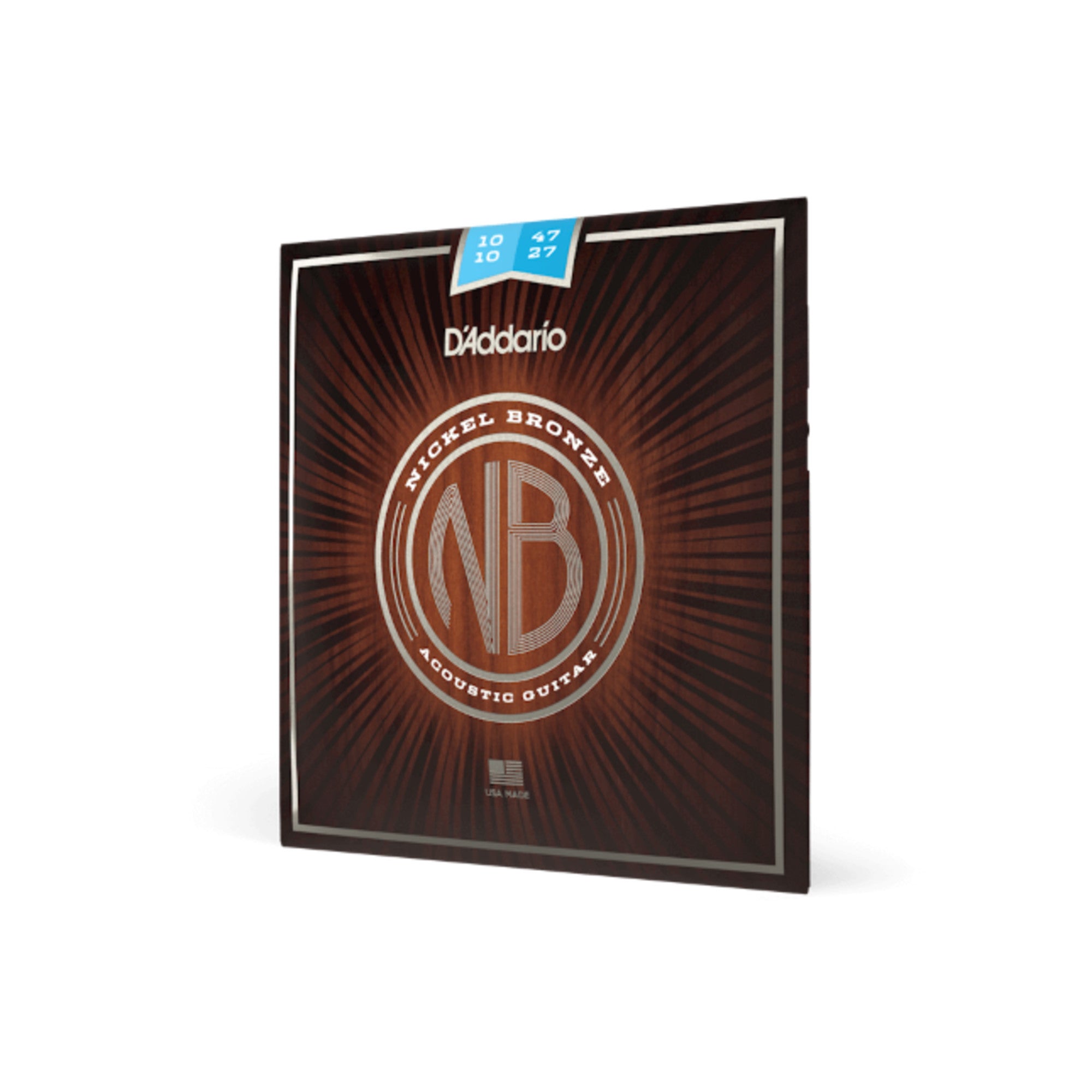 D'Addario 12-String Nickel Bronze Acoustic Guitar Strings, Light 10-47 – Interst