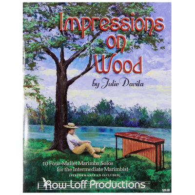 Row-Loff Impressions On Wood by Julie Davila (1016)