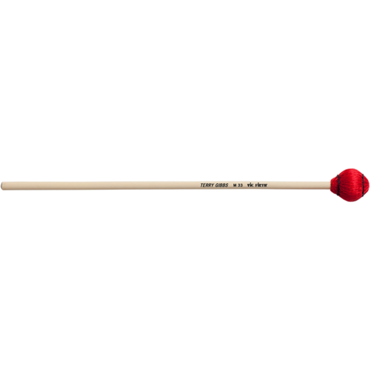 Vic Firth Terry Gibbs Keyboard - Hard – Red Cord Mallets (M33)