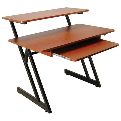 On-Stage Stands WS7500RB Wood Workstation, Rosewood/Black