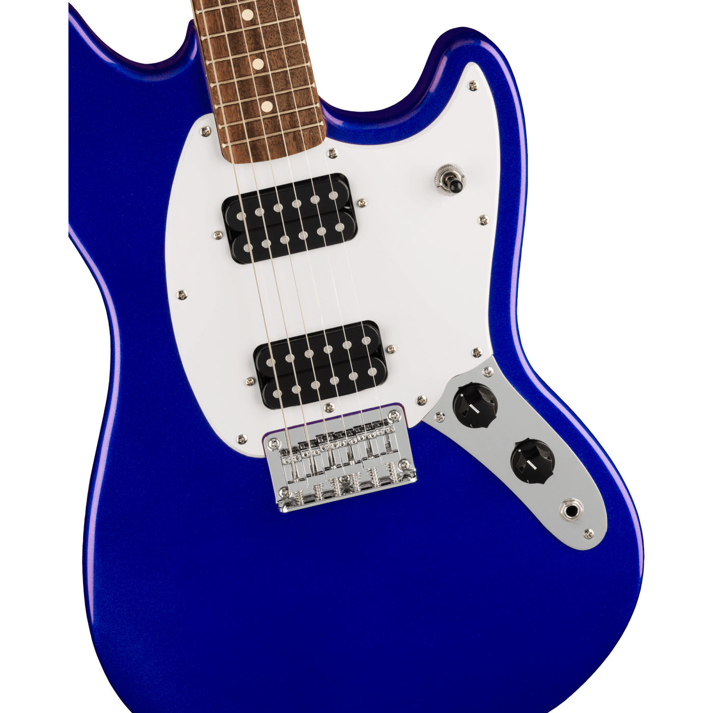 Fender Bullet Mustang HH Electric Guitar, Imperial Blue