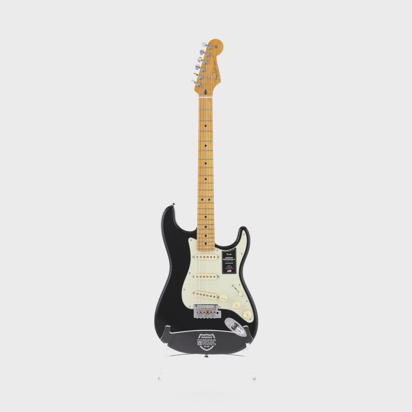 Fender American Professional ll Stratocaster Black with Maple