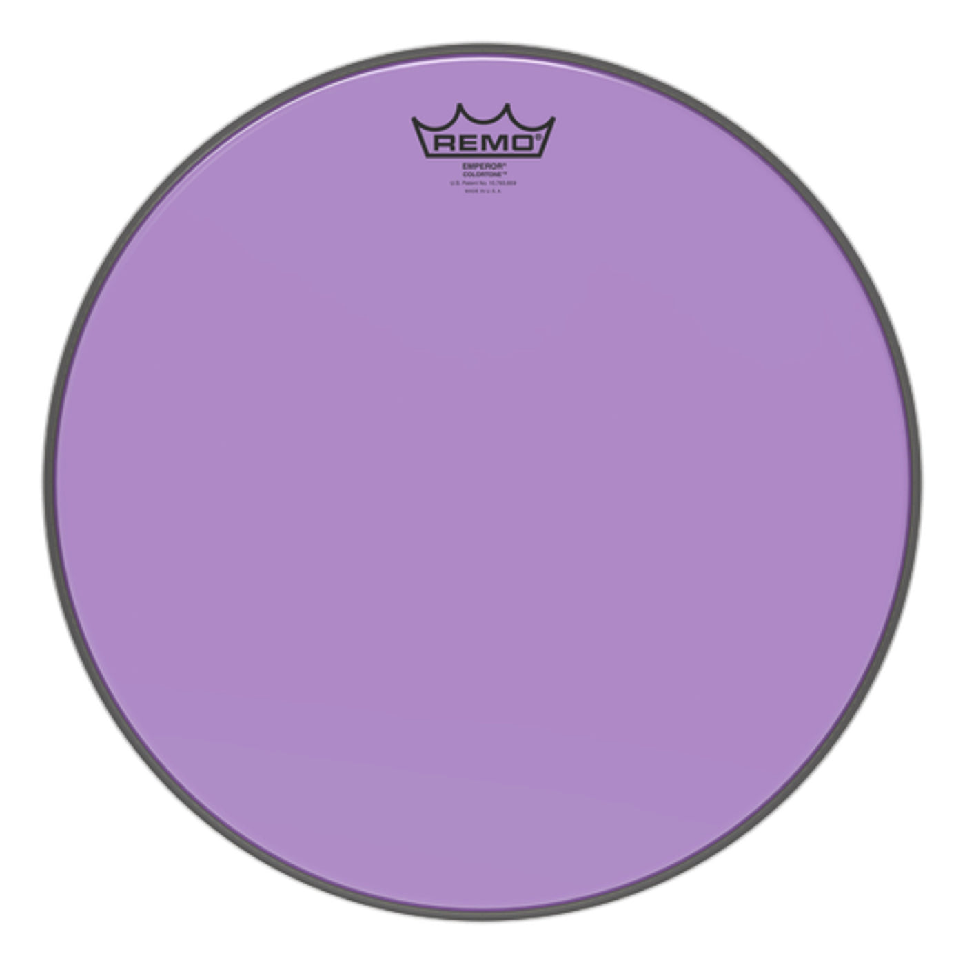 Remo Emperor Colortone Purple Drumhead, 15"