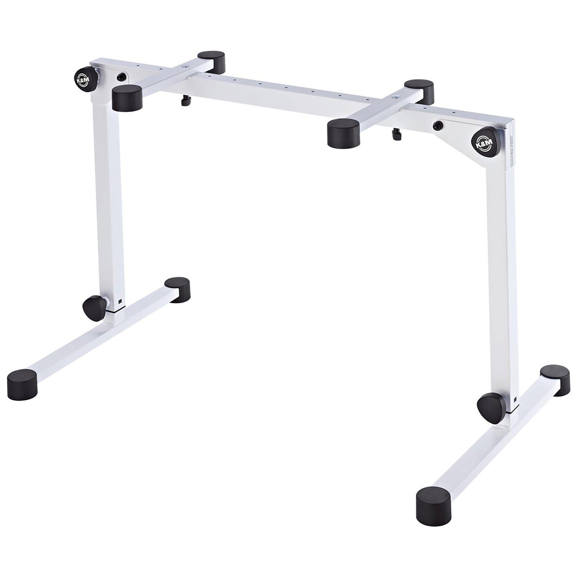 K&M Omega Pro Table Style Keyboard Stand - White – Interstate Music