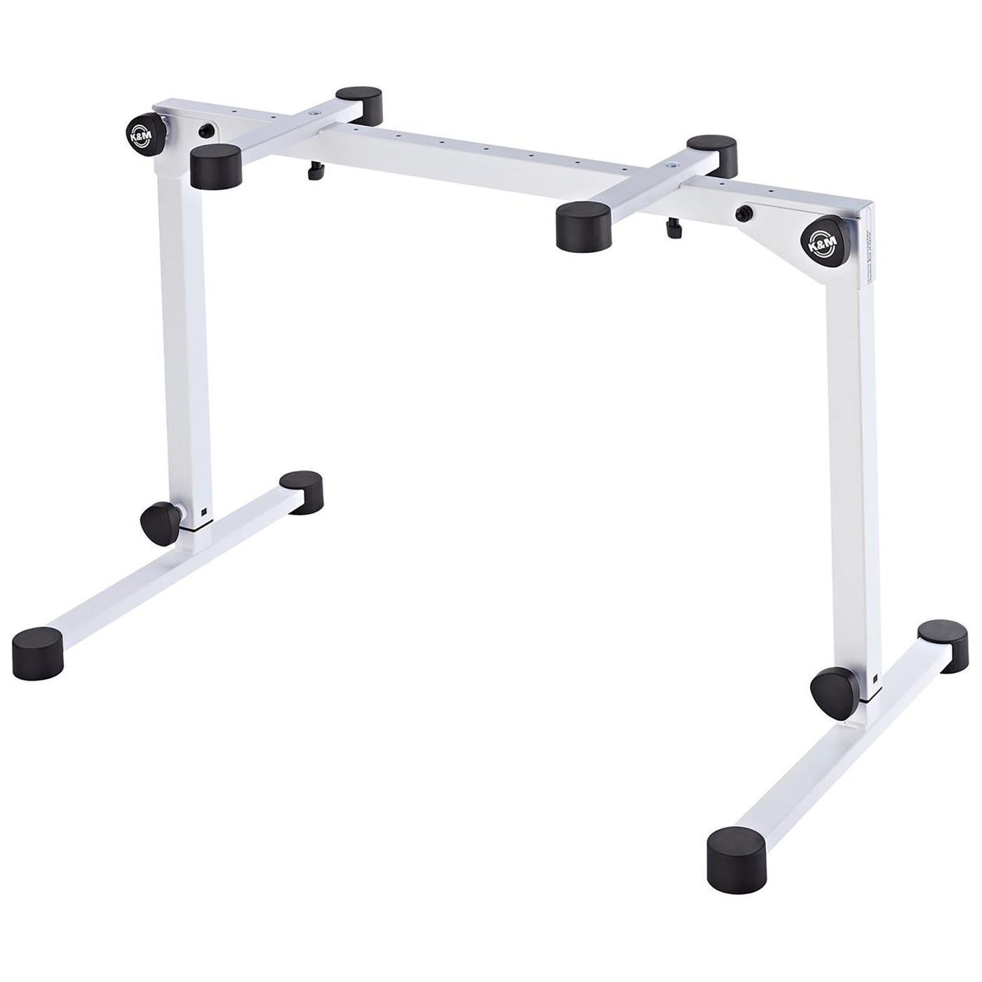 K&M Omega Pro Table Style Keyboard Stand - White