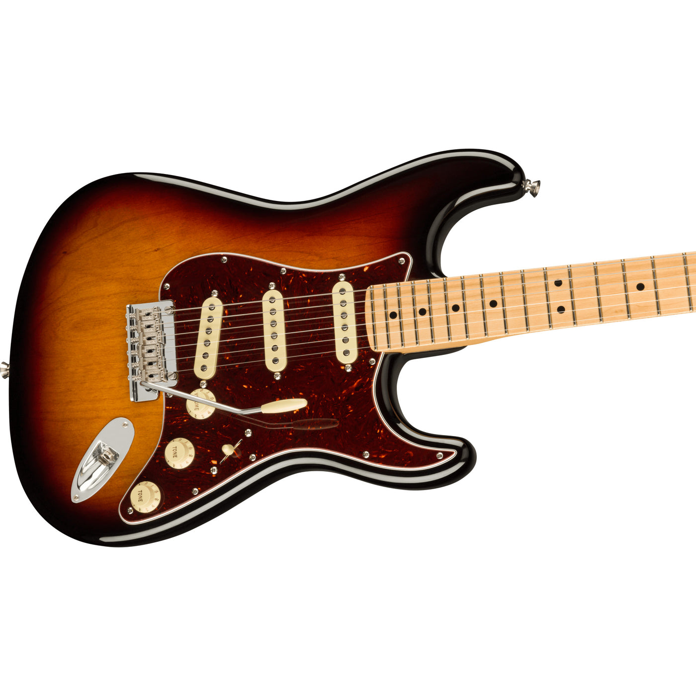 Fender American Professional ll Stratocaster Electric Guitar, 3-Color Sunburst (0113902700)