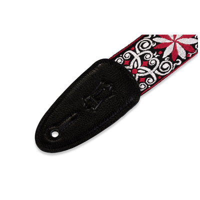 Levy's 2" Woven Strap in Red & White Floral
