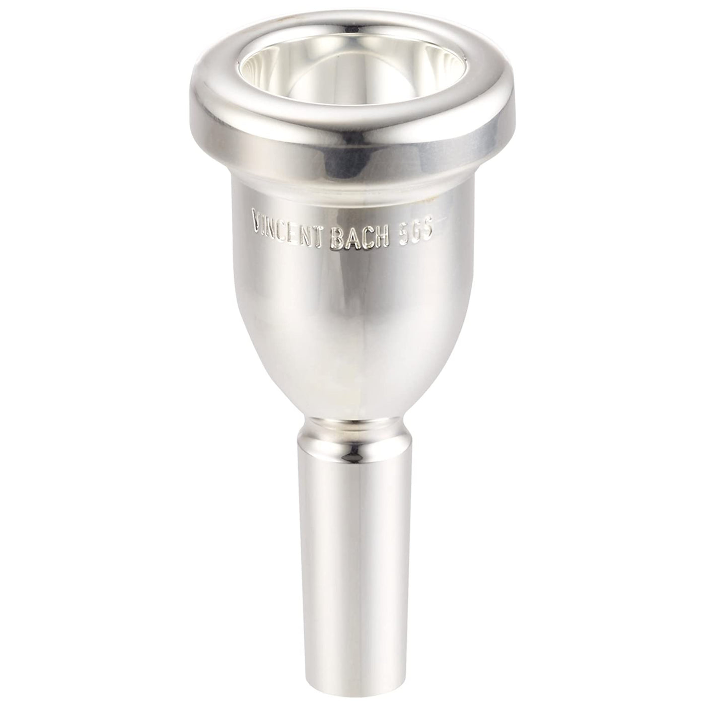 Bach Mega Tone Series Large Shank Trombone Mouthpiece, 5GS