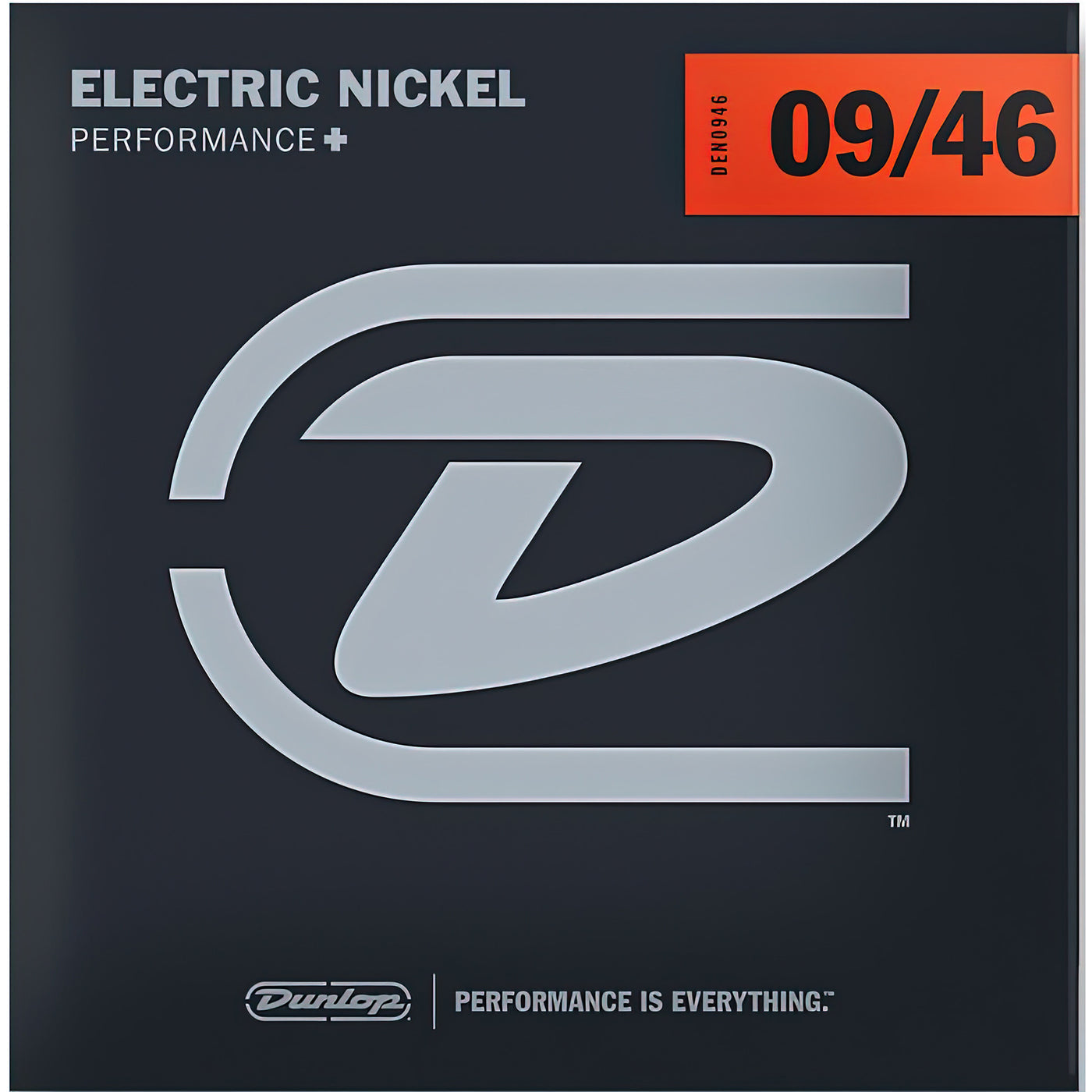 Dunlop Nickel Wound Electric Guitar Strings, Light/Heavy, 9-46 (DEN0946)