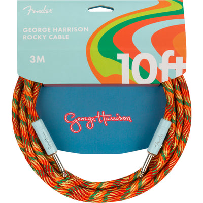 Fender George Harrison Rocky Instrument Cable, 10 Feet, 3 Meters (0990810211)