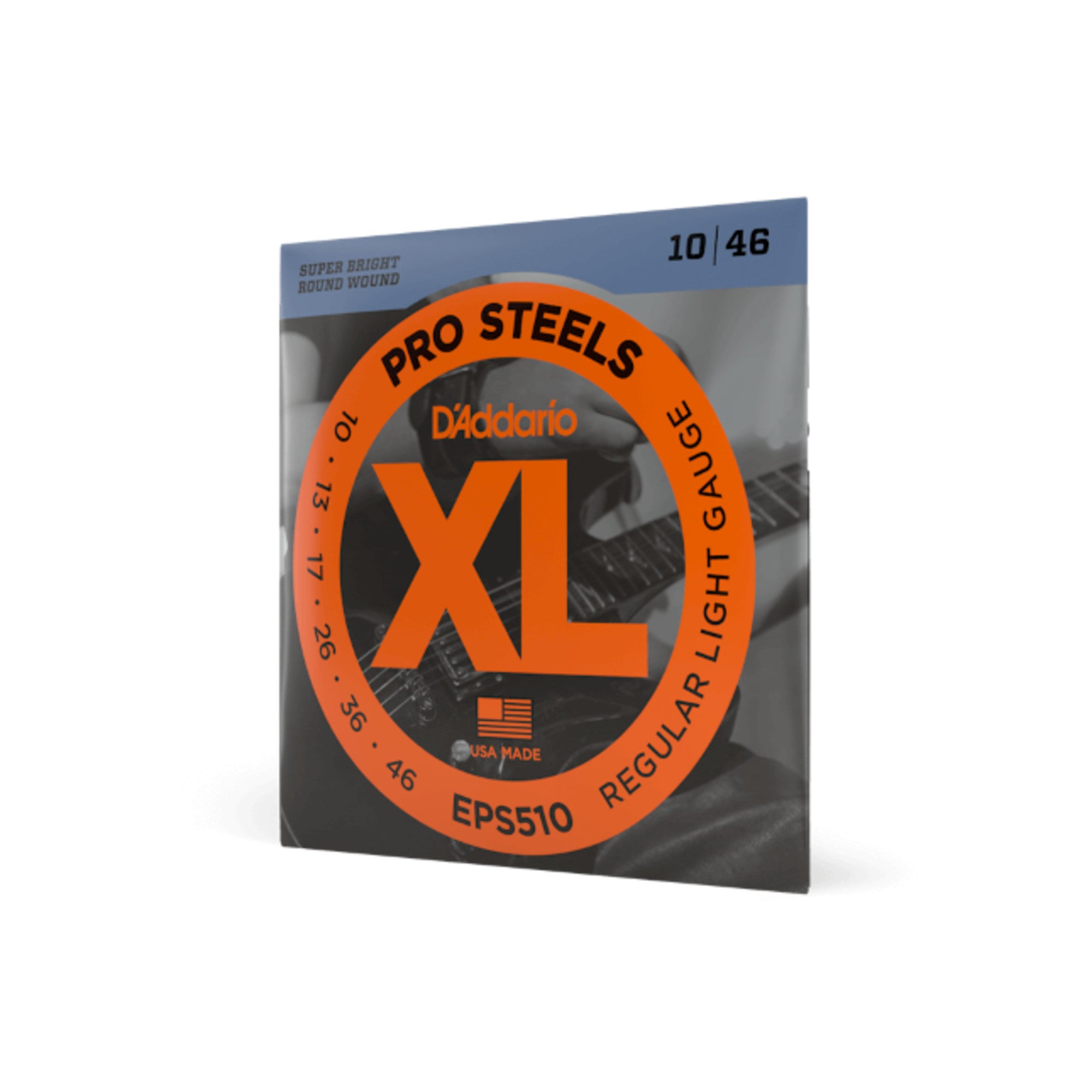 D'Addario ProSteels Electric Guitar Strings, Regular Light, 10-46 – Interstate M