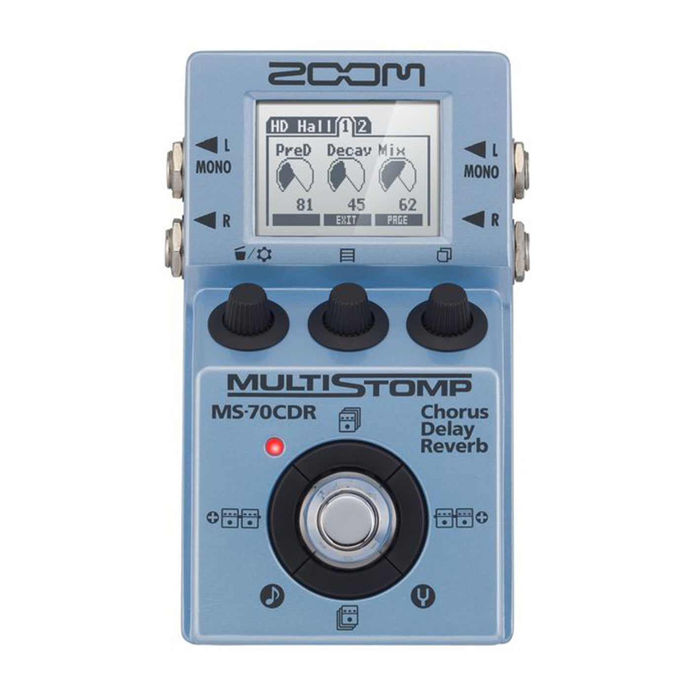 Zoom MS-70CDR Multistomp Guitar Pedal
