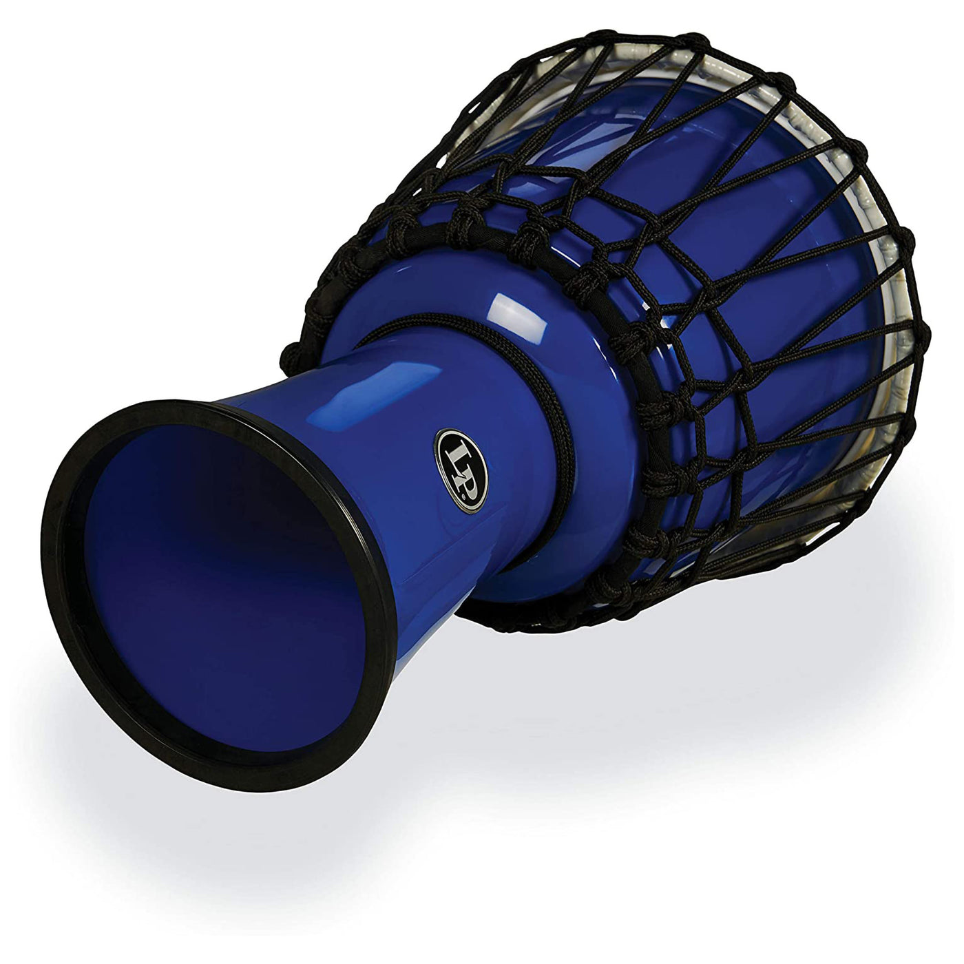 LP World Collection Rope Circle Djembe, 7", Blue