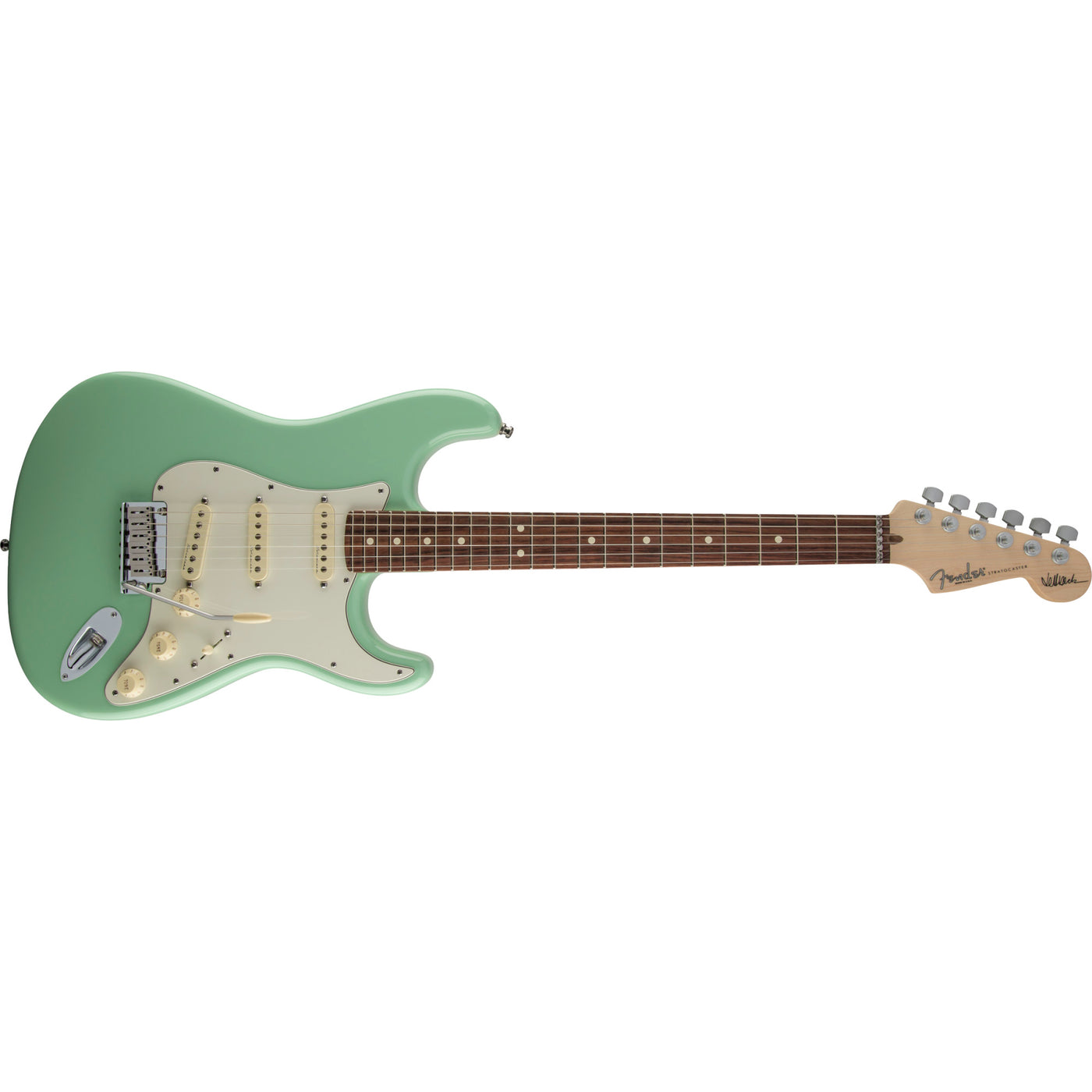 Fender Jeff Beck Stratocaster Electric Guitar, Surf Green (0119600857)