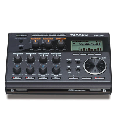 Tascam DP-006 6-Track Digital Pocketstudio Multi-Track Audio Recorder