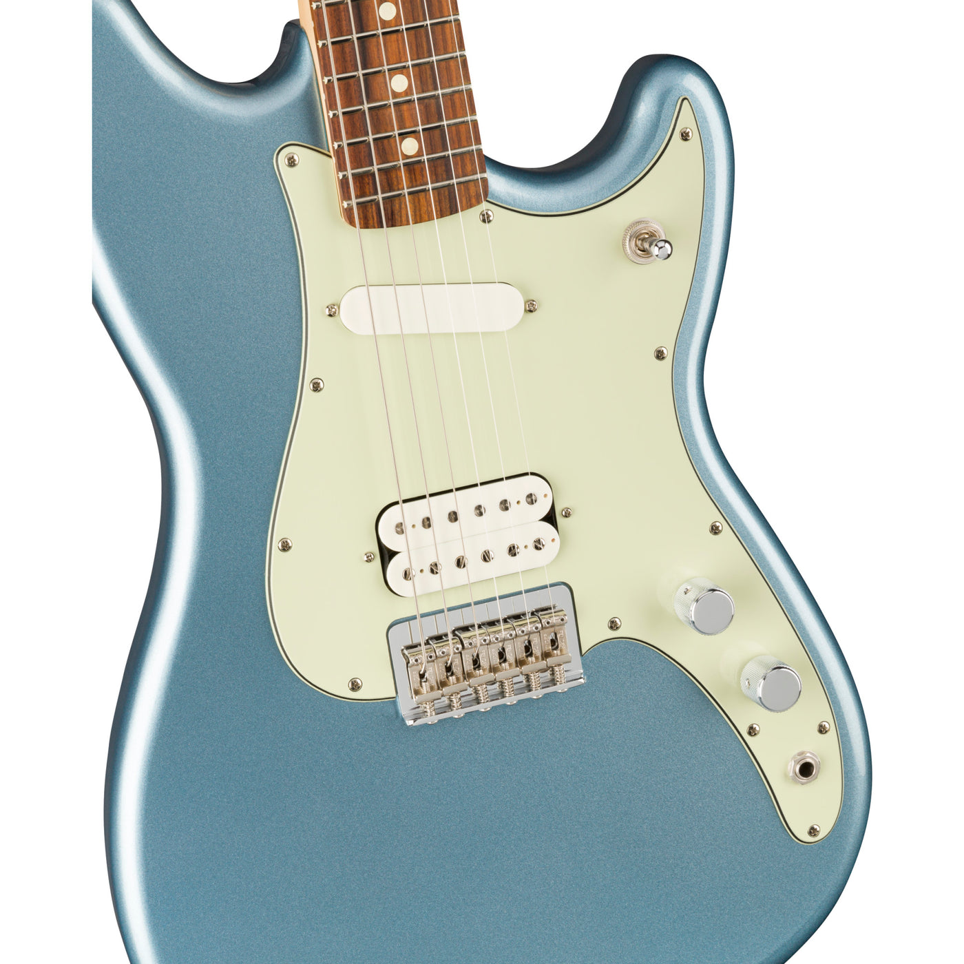 Fender Player Duo-Sonic HS Electric Guitar, Ice Blue Metallic (0144023583)
