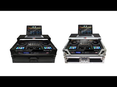 ProX XS-DDJ1000WBL ATA Flight Case - For Pioneer DDJ-1000 FLX6 SX3 DJ Controller - 1U Rack Space - With Wheels - Black