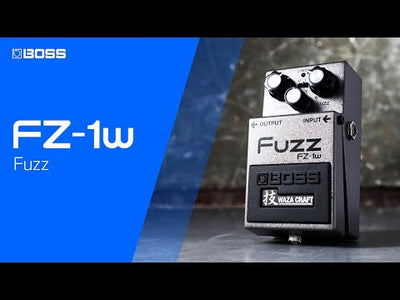 Boss FZ-1W Electric Guitar Pedal, Waza Craft Fuzz