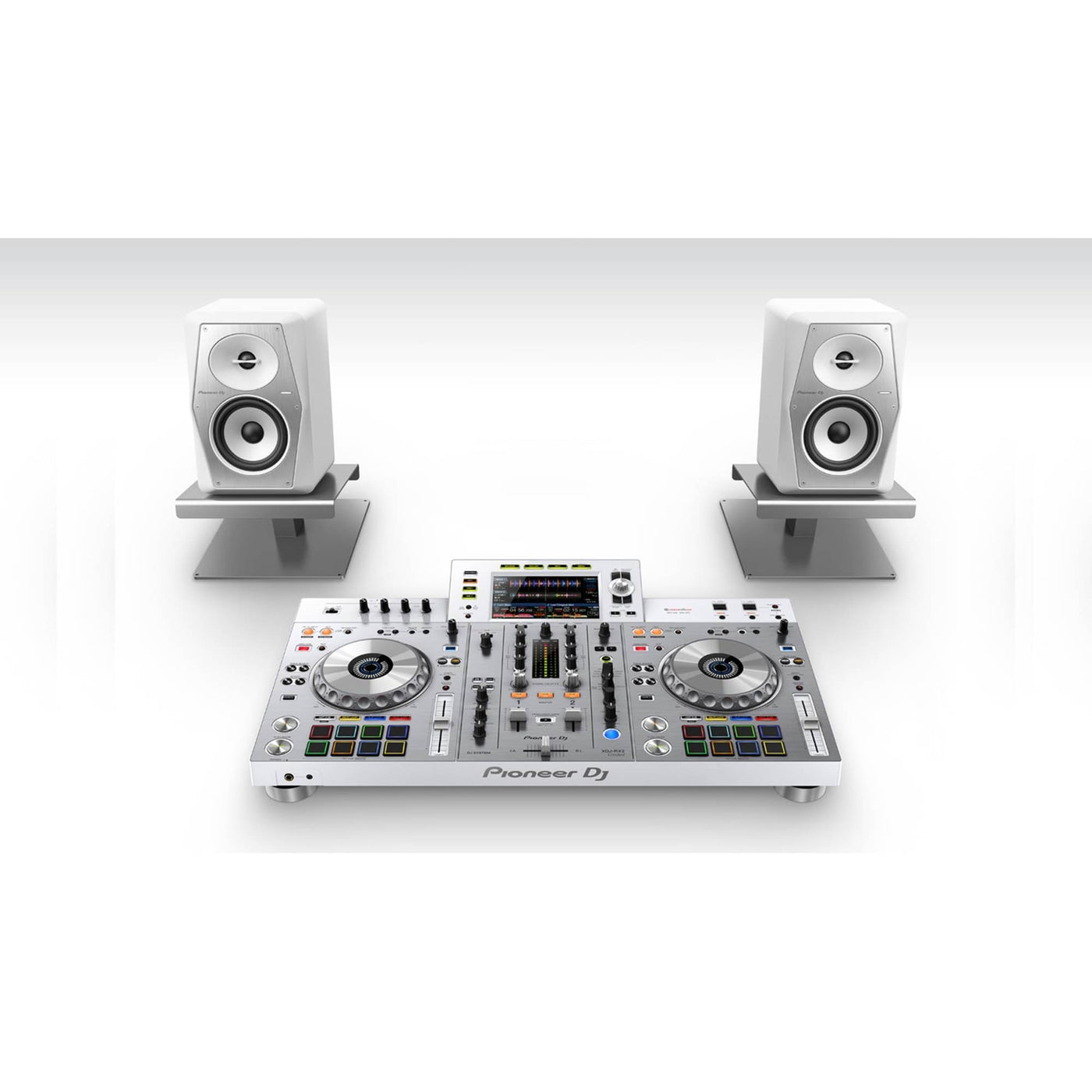 Pioneer DJ VM-50-W 5.25" Professional Active Monitor Speaker, Audio Equipment for Recording & DJ Sets, White