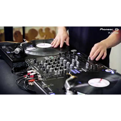 Pioneer DJ PLX-1000 Professional Direct Drive Turntable, Record Player DJ Audio Equipment