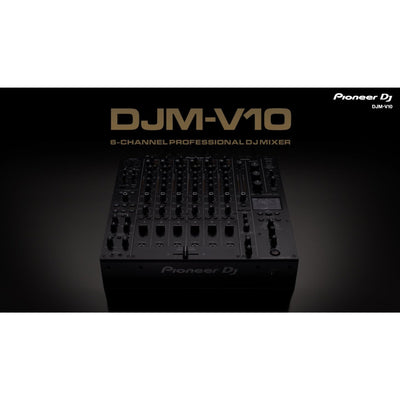 Pioneer DJ DJM-V10 Creative Style 6-Channel Professional DJ Mixer, Pro DJ Equipment Audio Switcher Interface