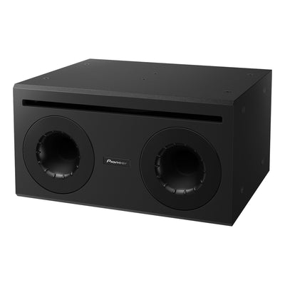 Pioneer Pro Audio 10" Dual Kelton Method Compact Subwoofer for Studio & Home Theater Audio System Equipment, Black Grille
